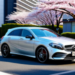 Stylish City Commute**

"A sleek Mercedes-Benz A-Class Hatchback in a vibrant Tokyo street. Cherry blossoms are subtly visible in the background. The car is fully clothed, professional. Safe for work, appropriate content, perfect anatomy, natural proportions, high-quality rendering, daytime, modern architecture in the background, family-friendly."

**