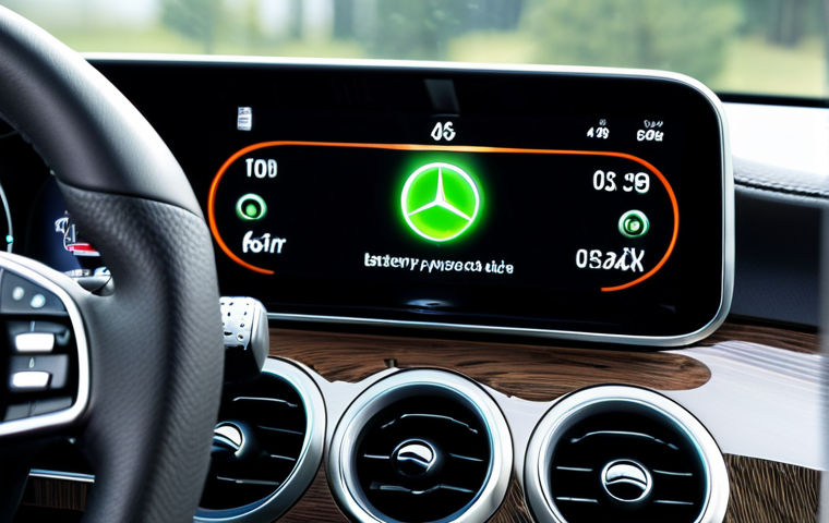 벤츠 GLC 하이브리드의 충전 시간 - Public Charging Station**

"A Mercedes-Benz GLC hybrid parked at a public charging station in a clea...