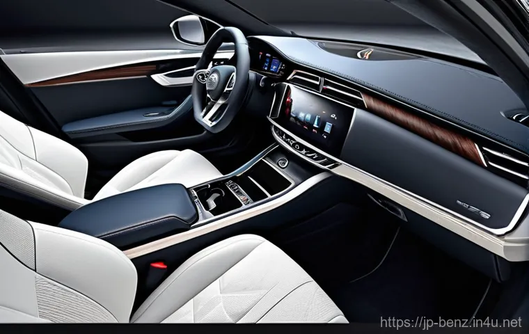 벤츠 A클래스 세단과 해치백 차이 - 25-inch digital screens blend seamlessly into a floating panel, showcasing crisp navigation graphics...