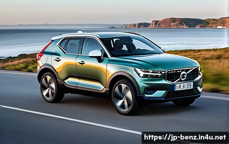 벤츠 EQE와 볼보 C40 비교 관련 이미지 1